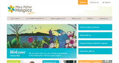Desktop Screenshot of marypotter.org.nz